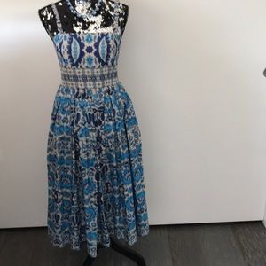Pretty Print Strap Dress